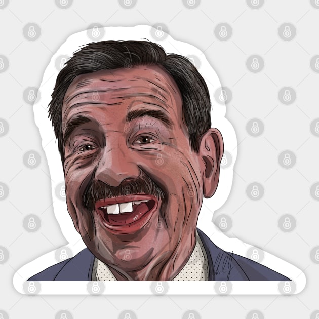 Dennis the Menace: Smile w/ Chiclets Sticker by 51Deesigns